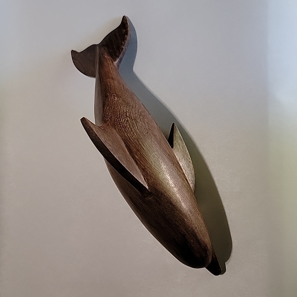 VINTAGE Ironwood Dolphin Mid-Century Modern - Picture 3 of 15
